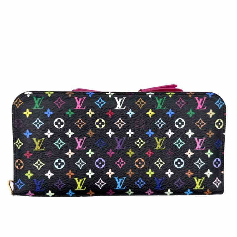 LOUIS VUITTON Monogram Multicolor Insolite Wallet Black Grenade (Pre-Owned)