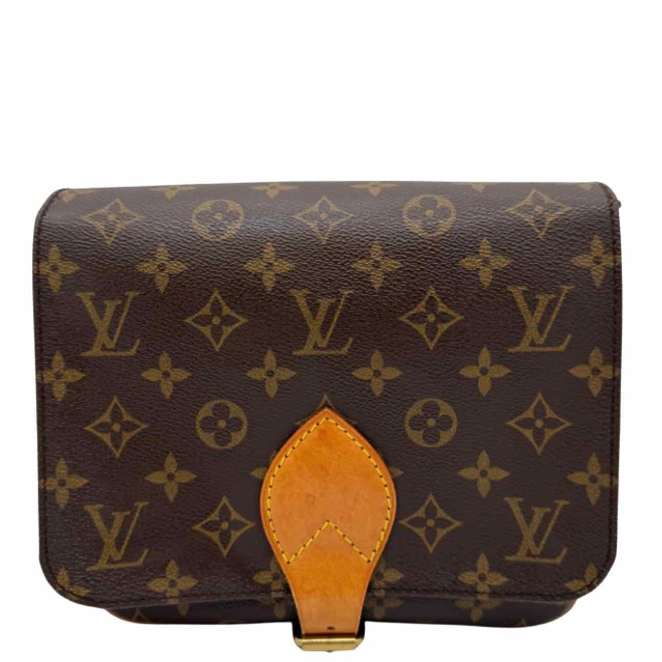 LOUIS VUITTON Monogram Canvas Cartouchiere PM Crossbody