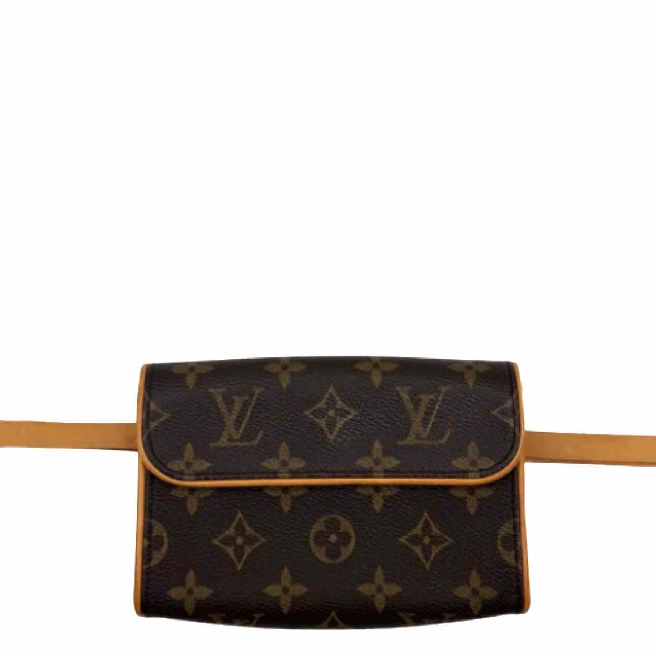 LOUIS VUITTON Monogram Canvas Belt Bag Brown