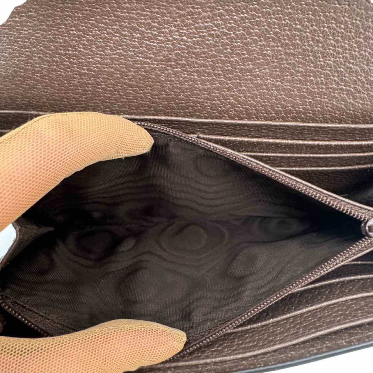GUCCI GG Supreme Ophidia Continental Wallet