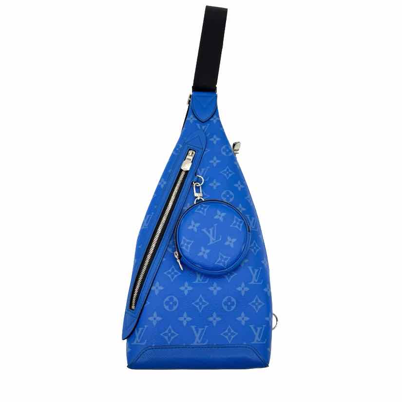 LOUIS VUITTON Duo Slingbag Blue (Pre-Owned)