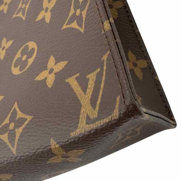 LOUIS VUITTON Monogram Canvas Toiletry Pouch 19 (Pre-Owned)