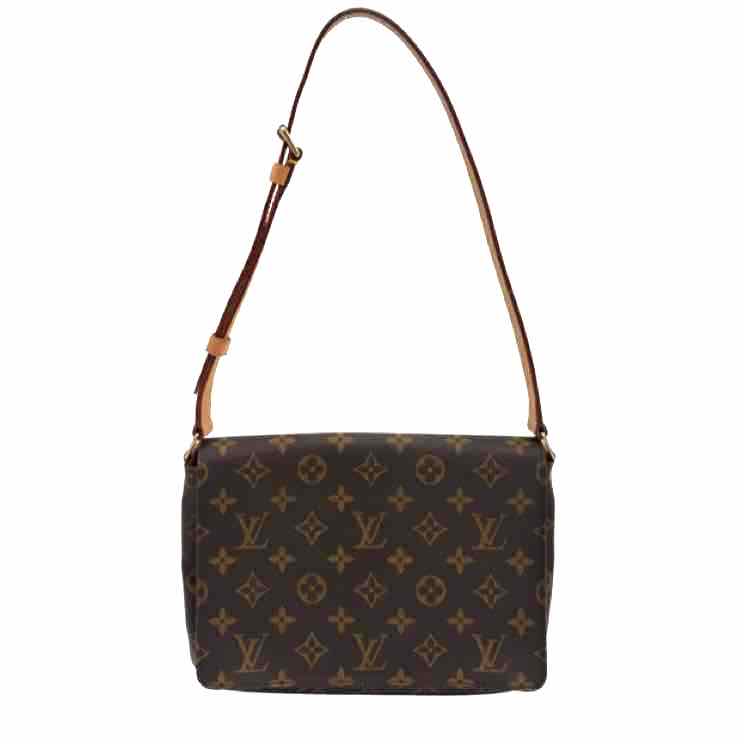 LOUIS VUITTON Monogram Canvas Musette Tango Shoulder Bag (Pre-Owned)