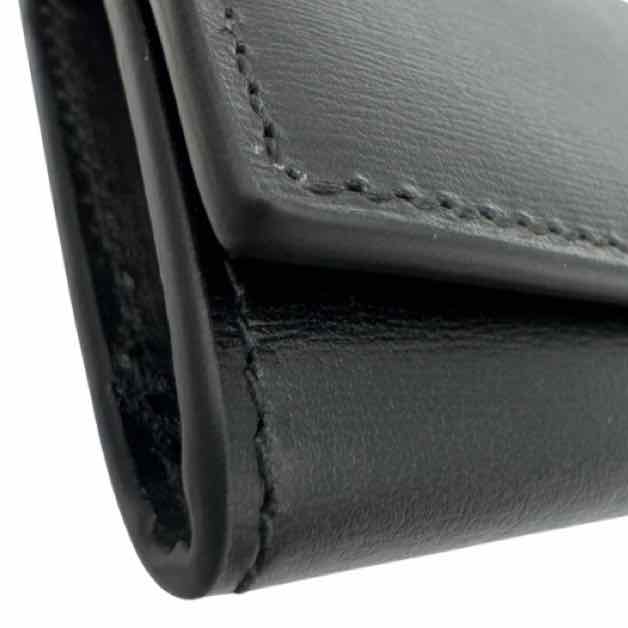 GUCCI Business Card Holder Black (Pre-Owned)