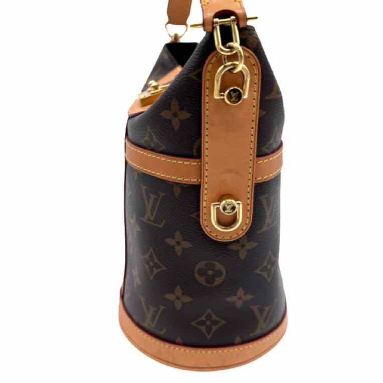 LOUIS VUITTON Monogram Canvas Duffle Handbag (pre-owned)