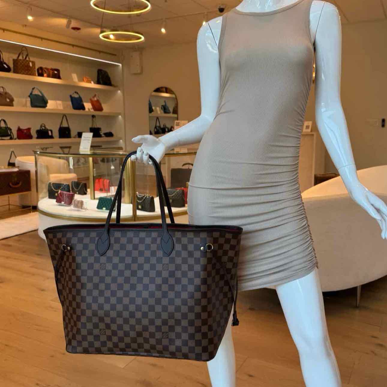 LOUIS VUITTON Damier Ebene Neverfull GM