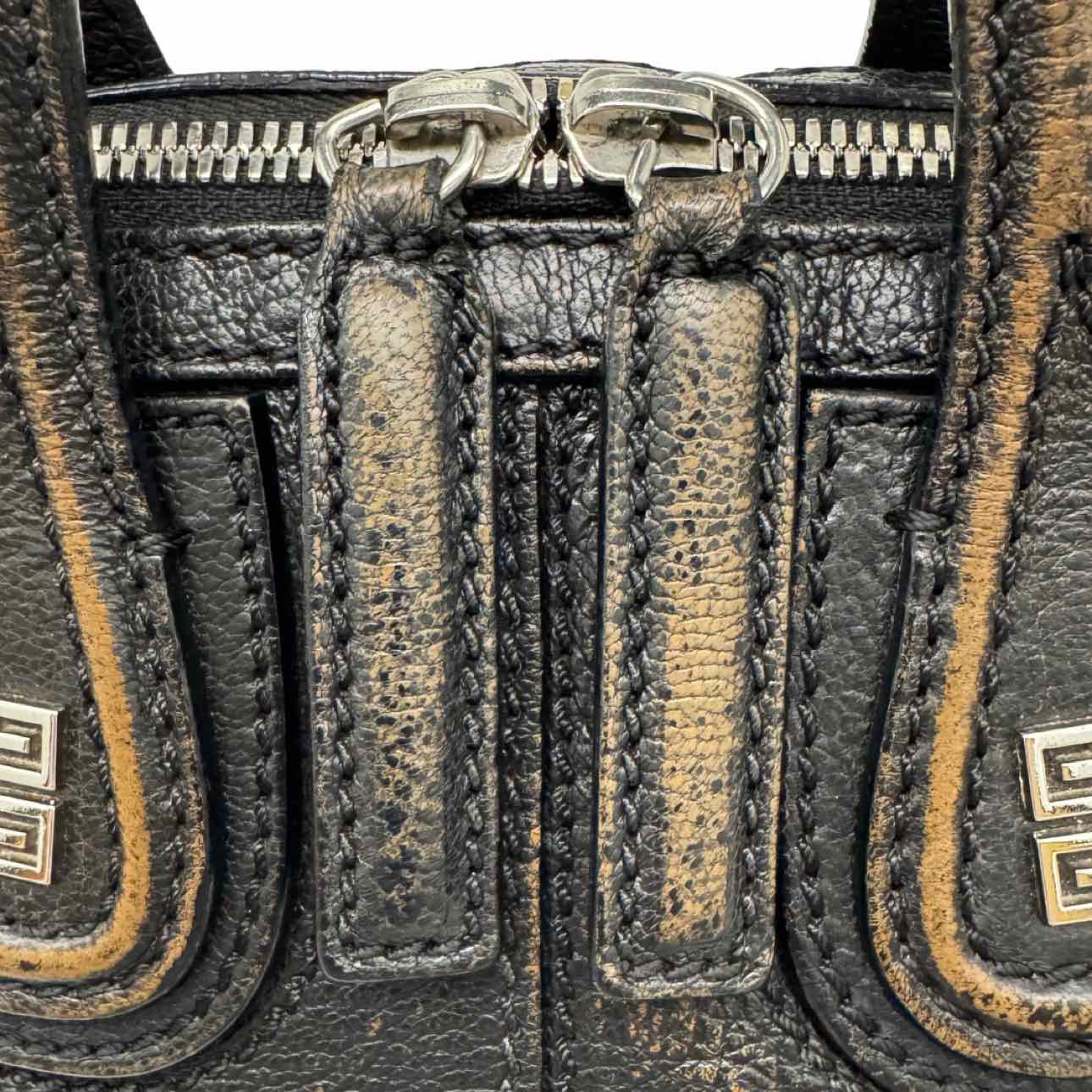 GIVENCHY Aged Calfskin Mini Nightingale Iridescent Bag