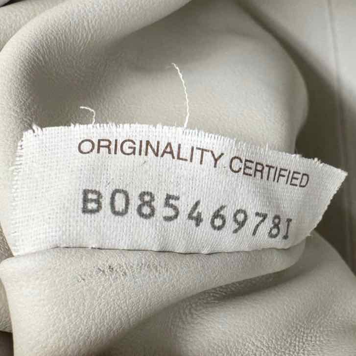 BOTTEGA VENETA Smooth Butter Calfskin Small The Shoulder Pouch White
