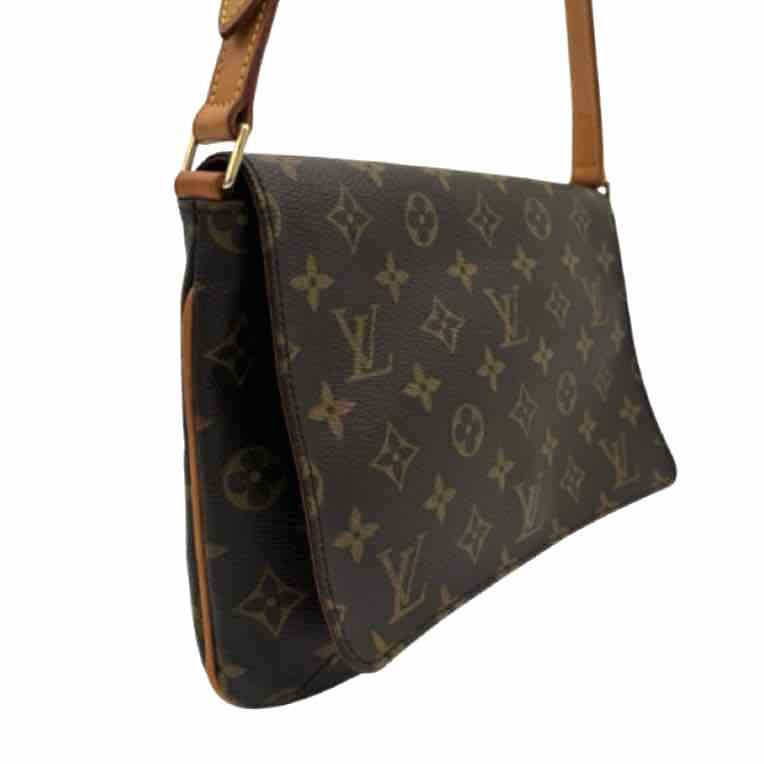 LOUIS VUITTON Monogram Canvas Musette Tango Shoulder Bag (Pre-Owned)