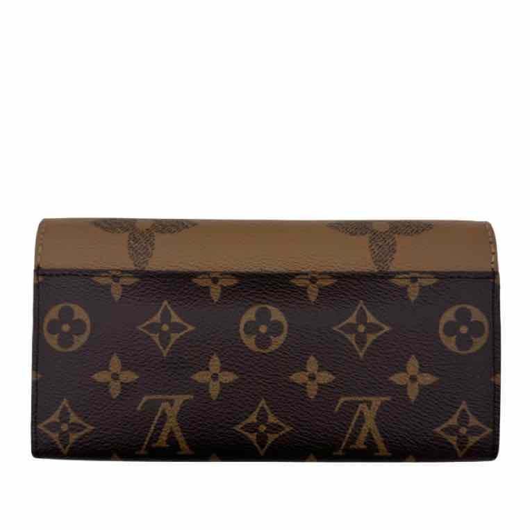 LOUIS VUITTON Monogram Reverse Giant Sarah Wallet (Pre-Owned)