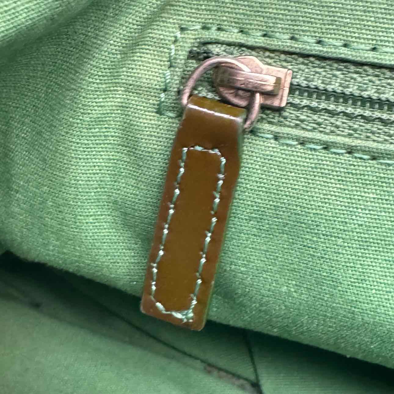 FENDI Mama Bucket Chain Shoulder Bag Green (Pre-Owned)