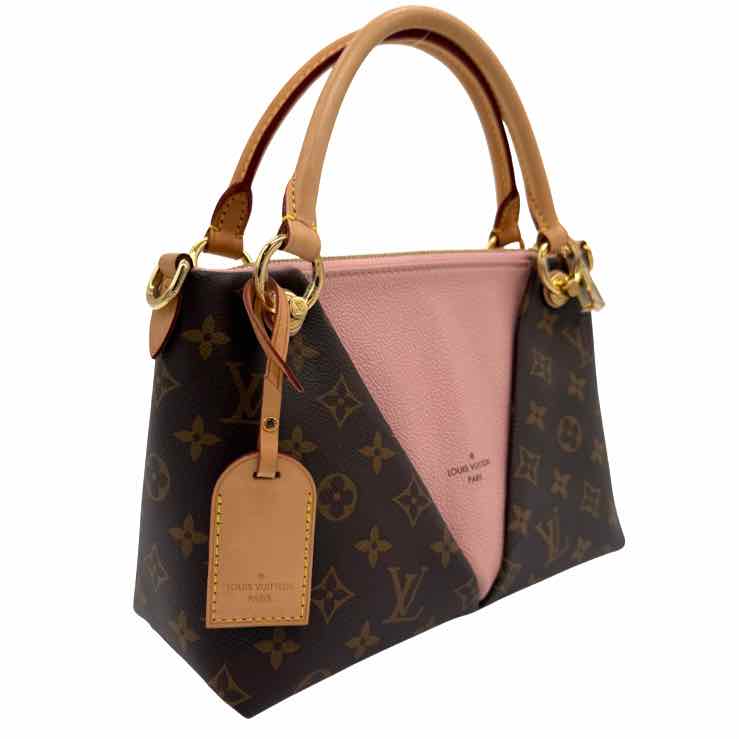 LOUIS VUITTON Monogram V Tote BB Rose Poudre (Pre-Owned)