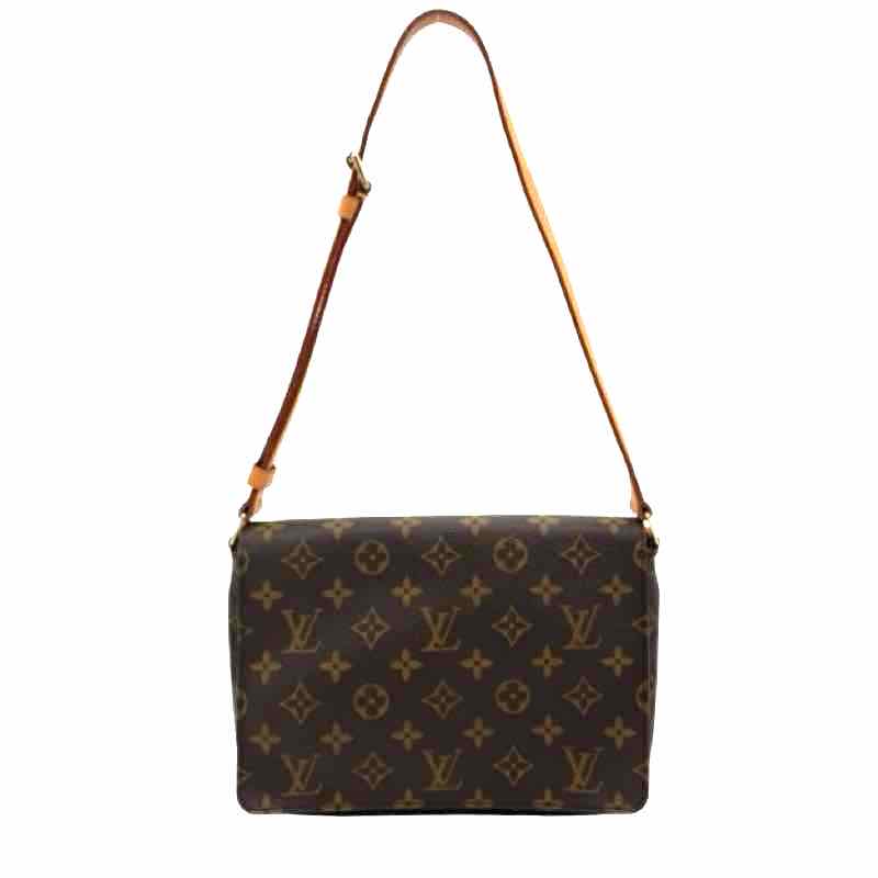 LOUIS VUITTON Monogram Canvas Musette Tango Shoulder Bag (Pre-Owned)