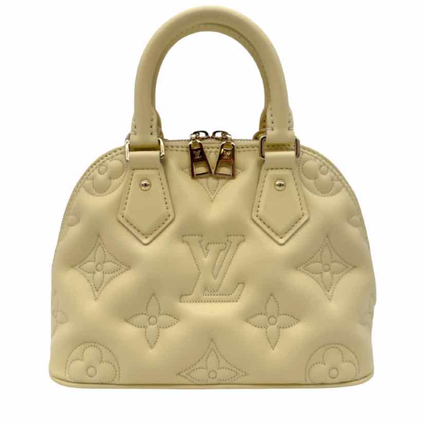 LOUIS VUITTON Monogram Bubblegram Alma BB Banana (Pre-Owned)