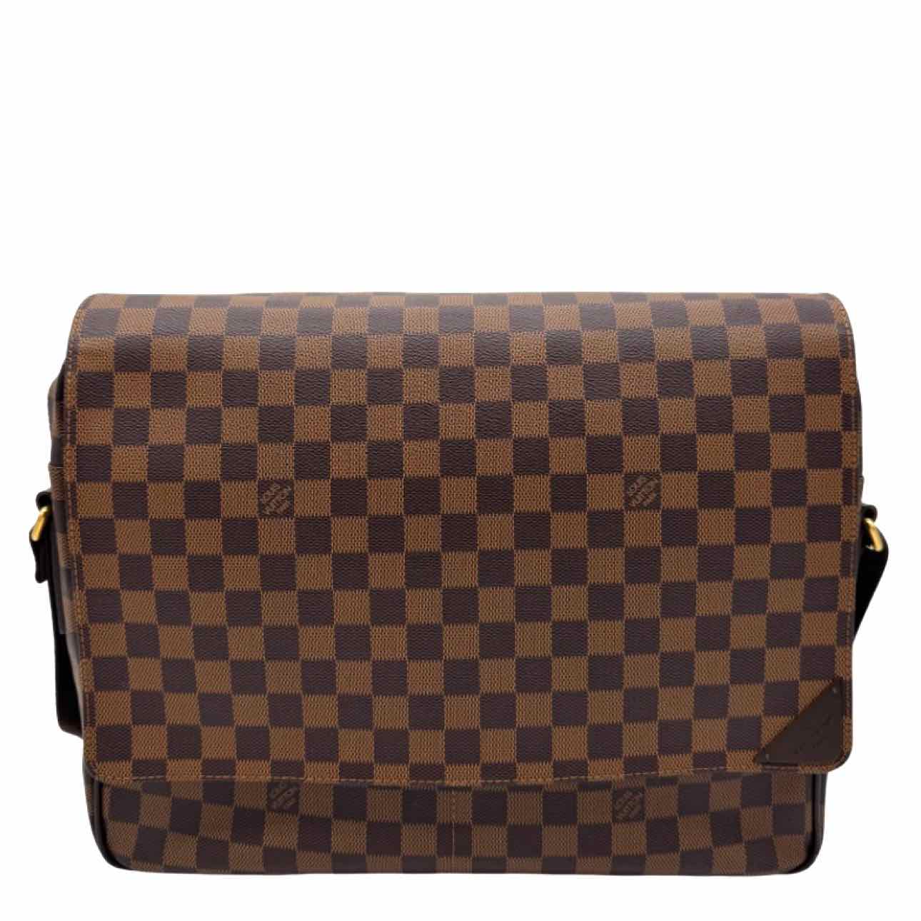 LOUIS VUITTON Damier Ebene Brown Messenger Bag