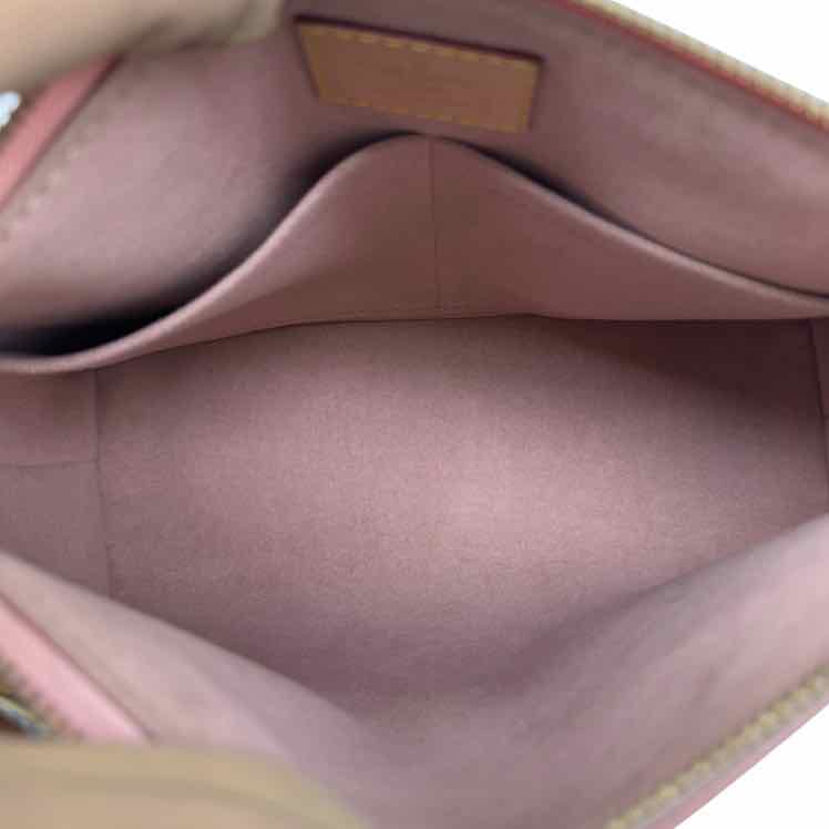 LOUIS VUITTON Monogram V Tote BB Rose Poudre (Pre-Owned)