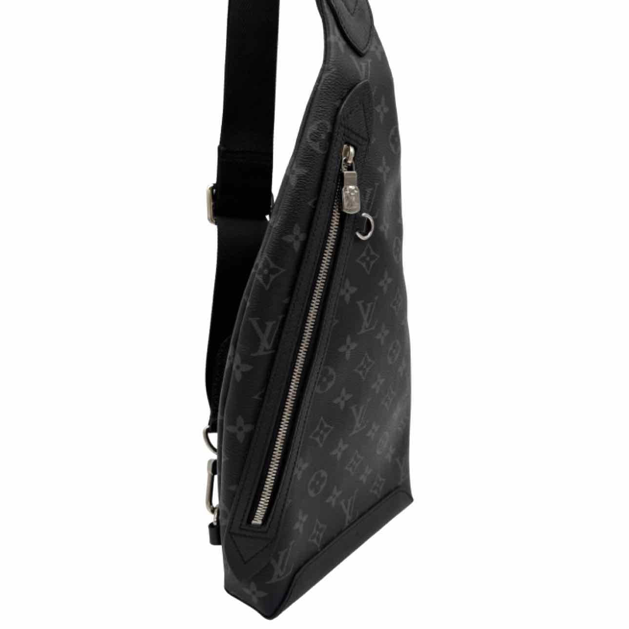 LOUIS VUITTON Monogram Canvas Duo Slingbag Graphite