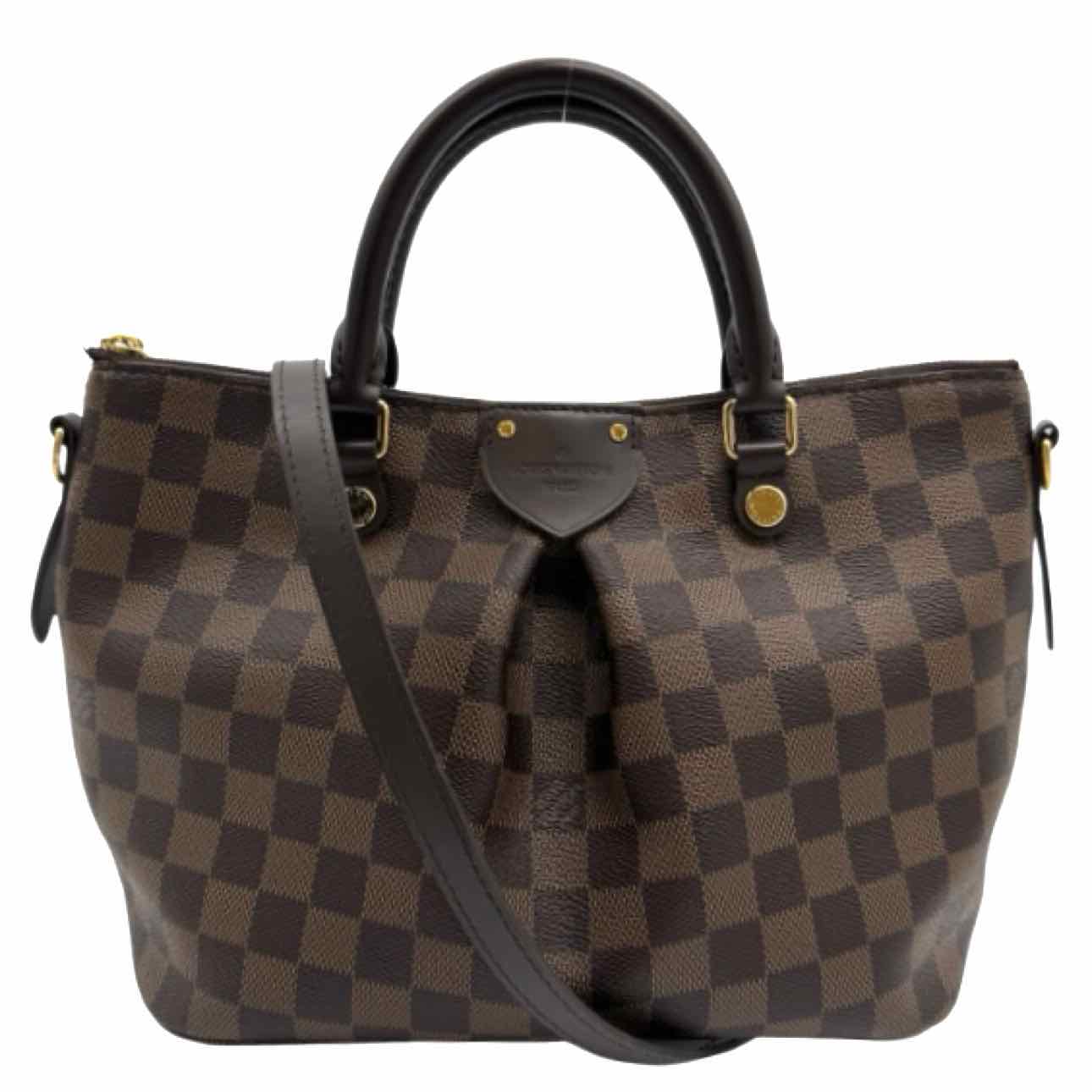 LOUIS VUITTON Damier Ebene Siena PM Brown