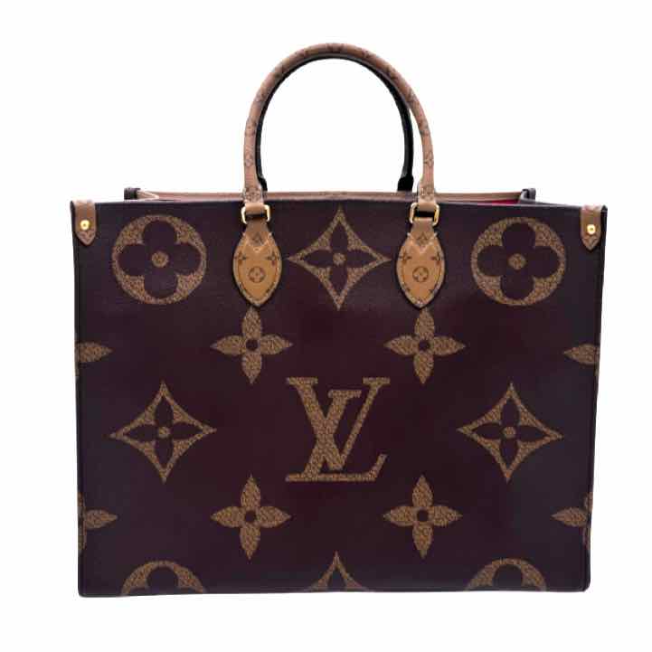 LOUIS VUITTON Monogram Giant Canvas OnTheGo GM Shoulder Bag (Pre-Owned)