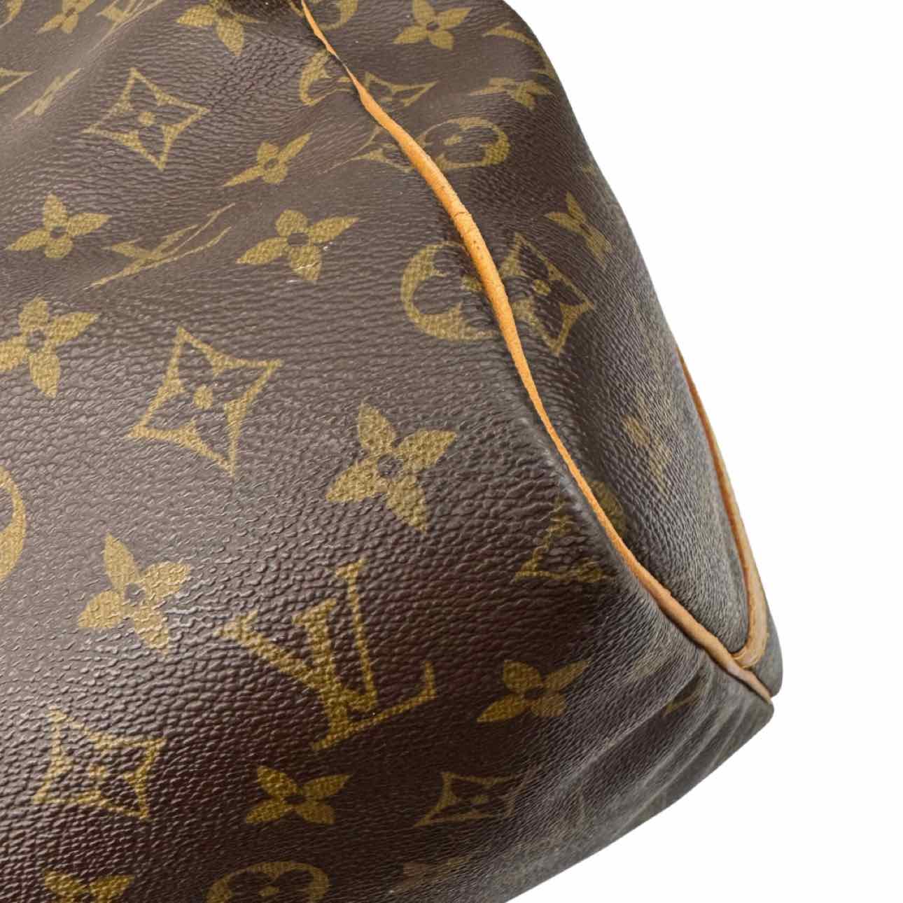 LOUIS VUITTON Monogram Canvas Keepall Bandouliere 55 Brown (Pre-Owned)