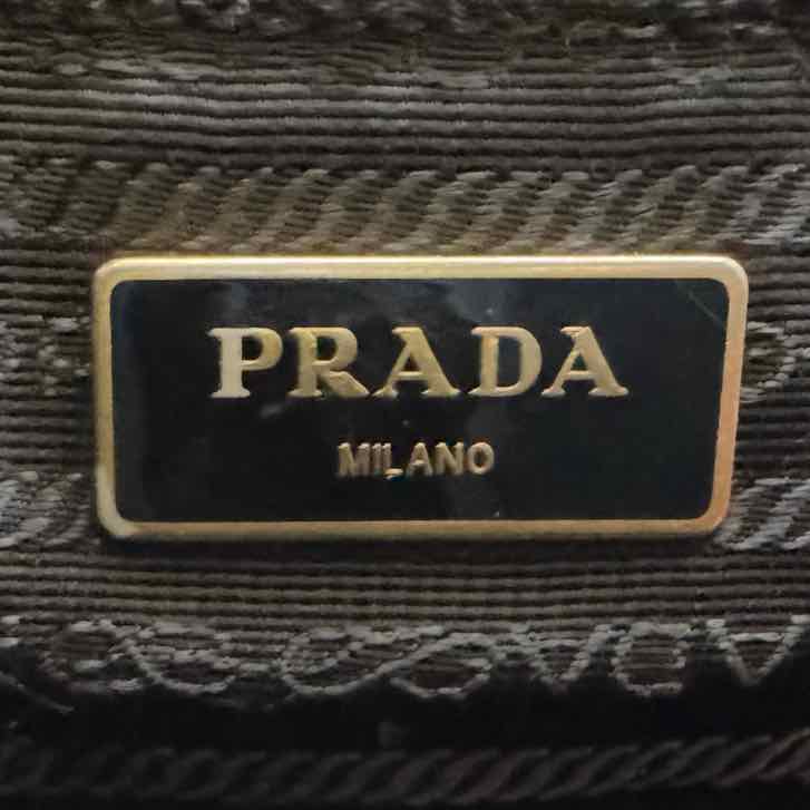 PRADA Tessuto Nylon Tote Bag Black (Pre-Owned)