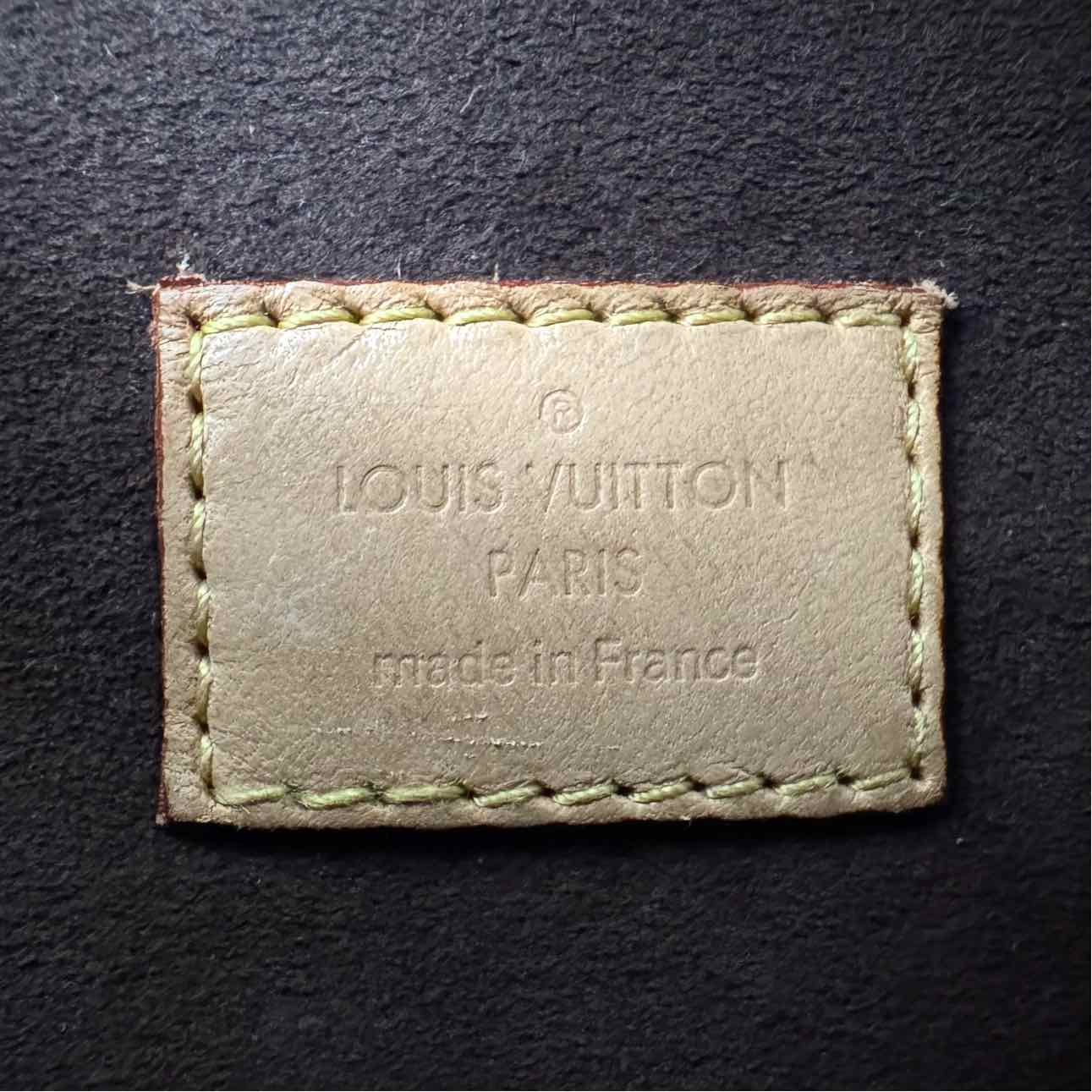 LOUIS VUITTON Monogram Canvas Pochette Metis Brown Crossbody