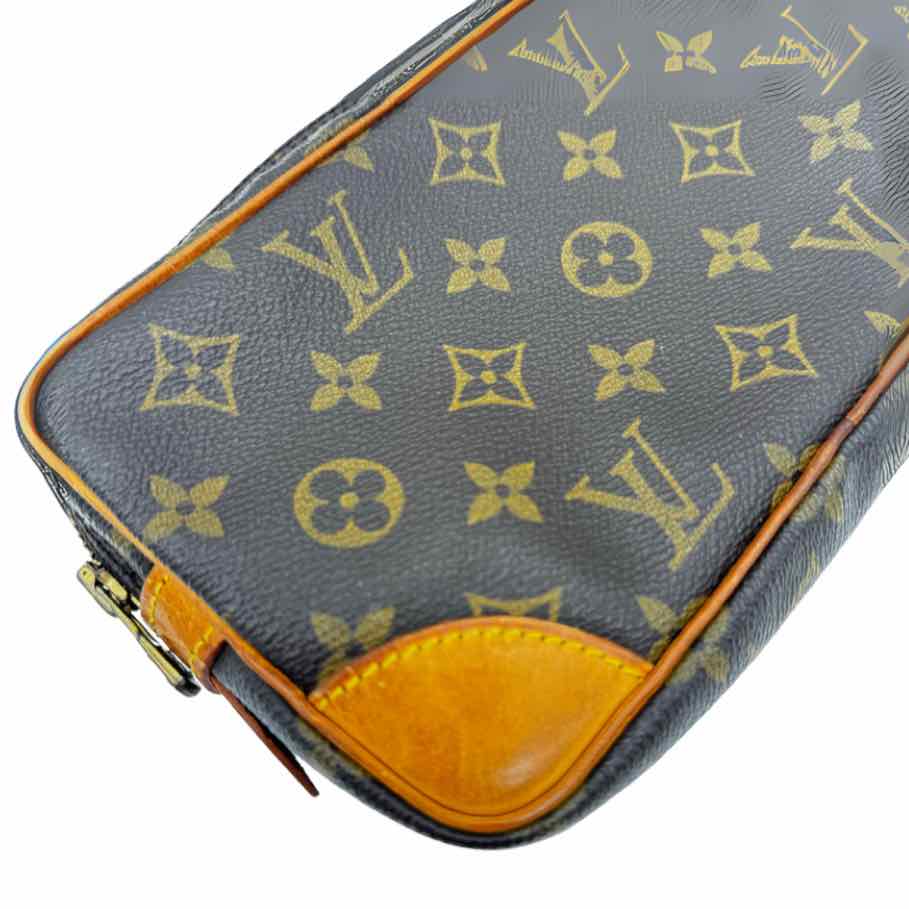 LOUIS VUITTON Monogram Canvas Pochette Marly Dragonne 26 (Pre-Owned)