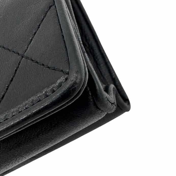 CHANEL Quilted Lambskin Full Flap Coco Mark Shoulder Bag (Pre-Owned)