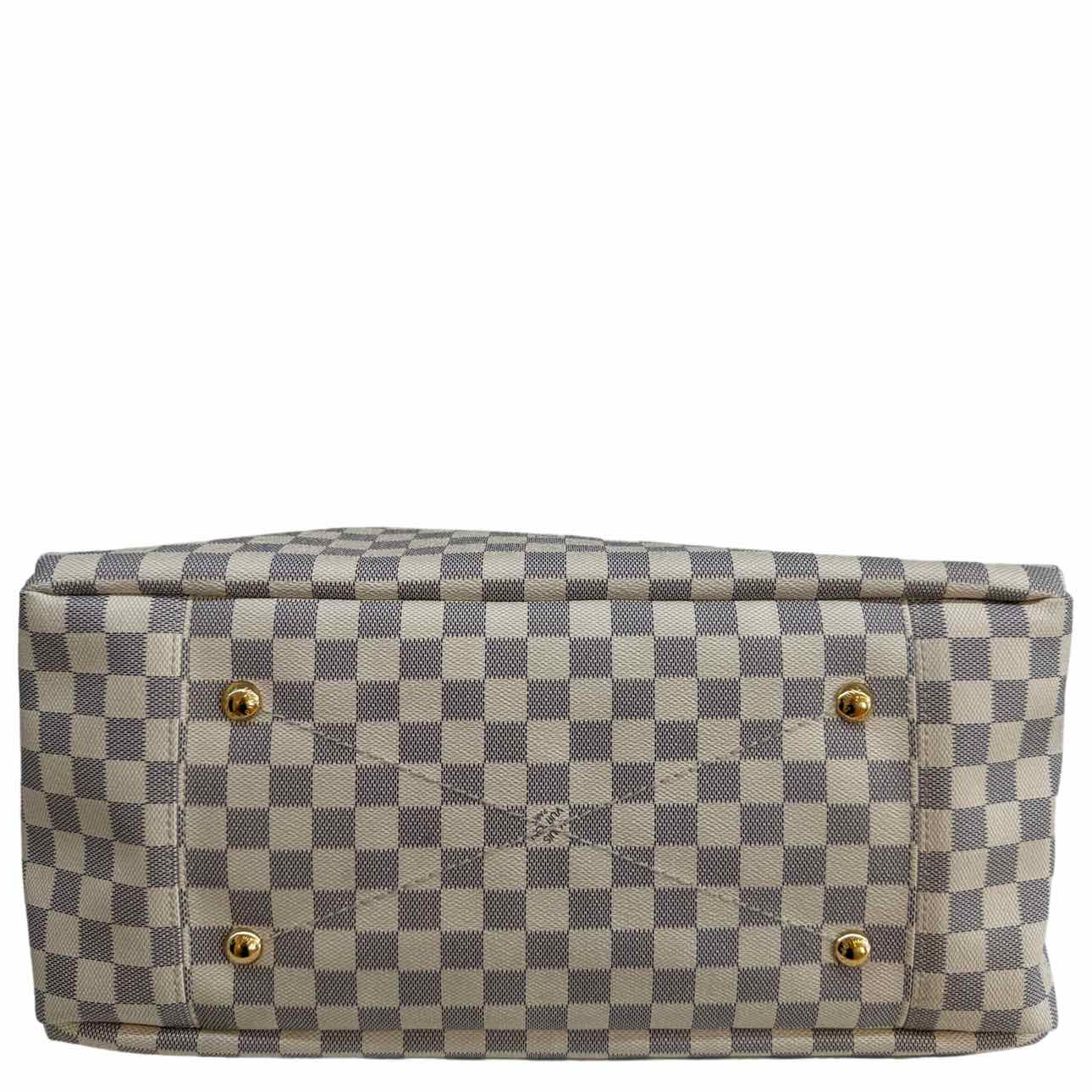 LOUIS VUITTON Damier Azur MM Artsy Handbag (Pre-Owned)