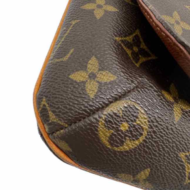 LOUIS VUITTON Monogram Canvas Musette Salsa Brown Crossbody (Pre-Owned)