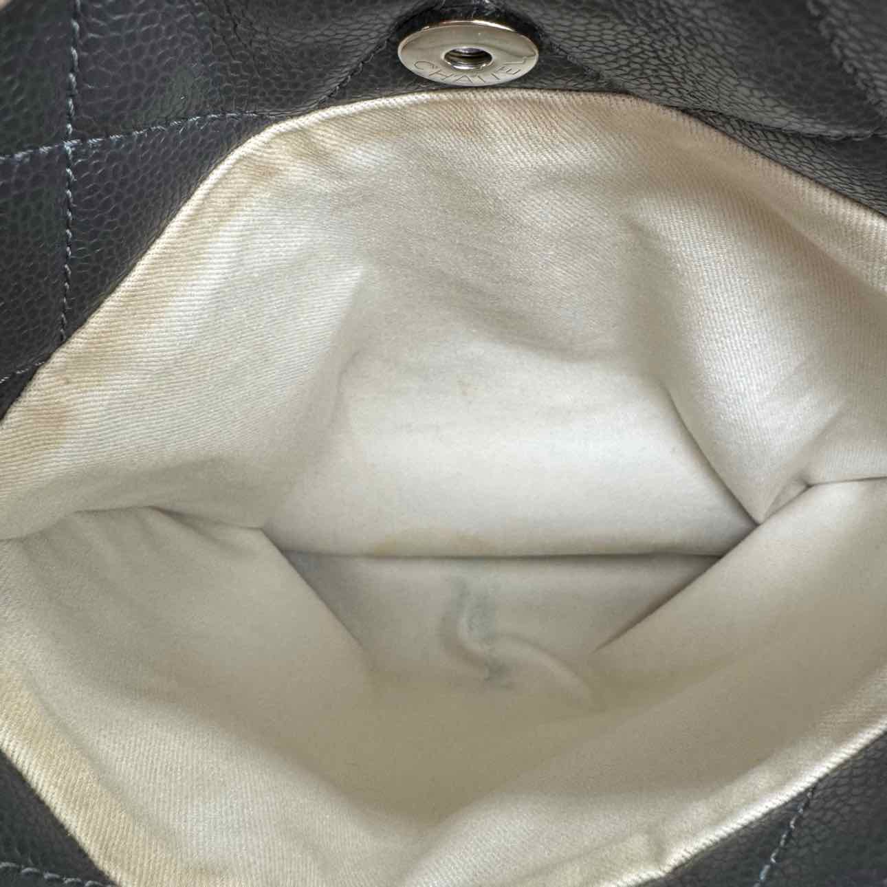 CHANEL CC Timeless Grey Tote Bag