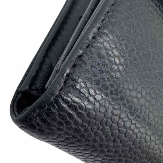 CHANEL CC Coco Compact Wallet Black (Pre-Owned)