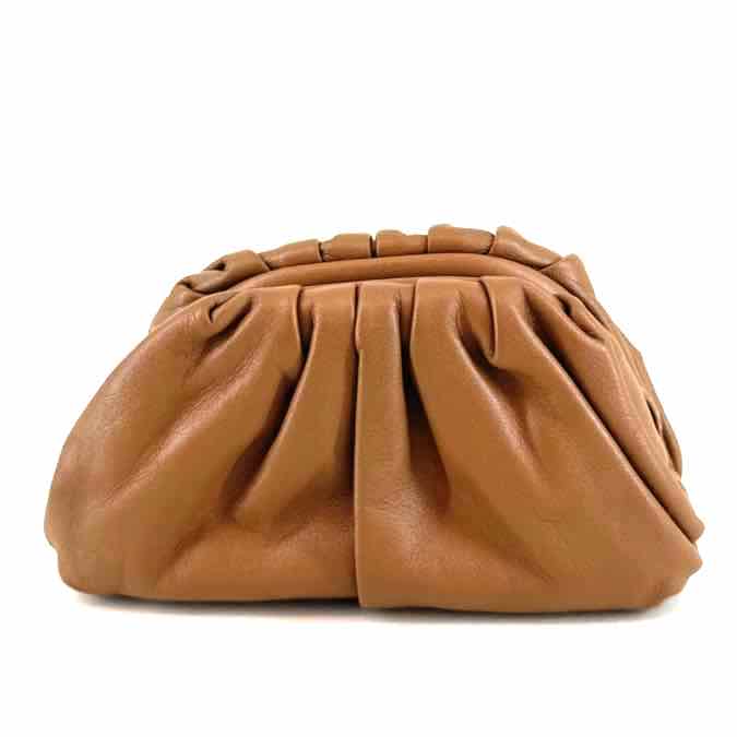 BOTTEGA VENETA Coin The Pouch Beige (Pre-Owned)