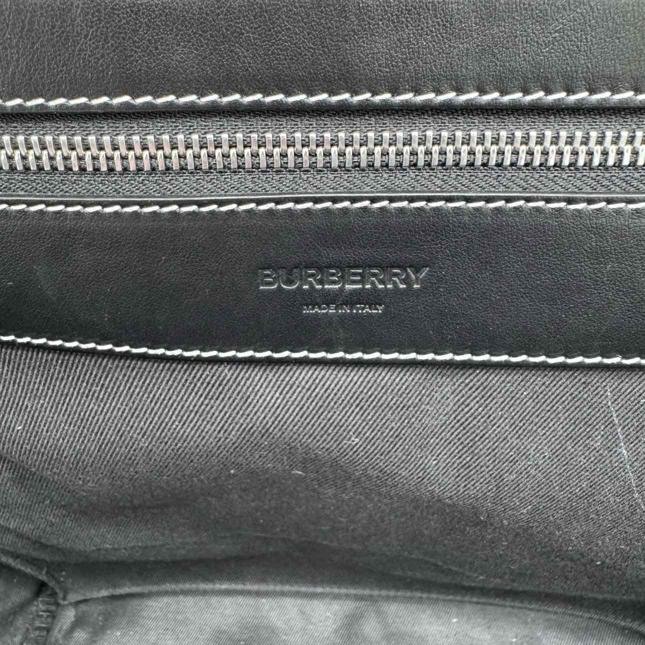 BURBERRY TB Canvas Backpack Large (Pre-Owned)