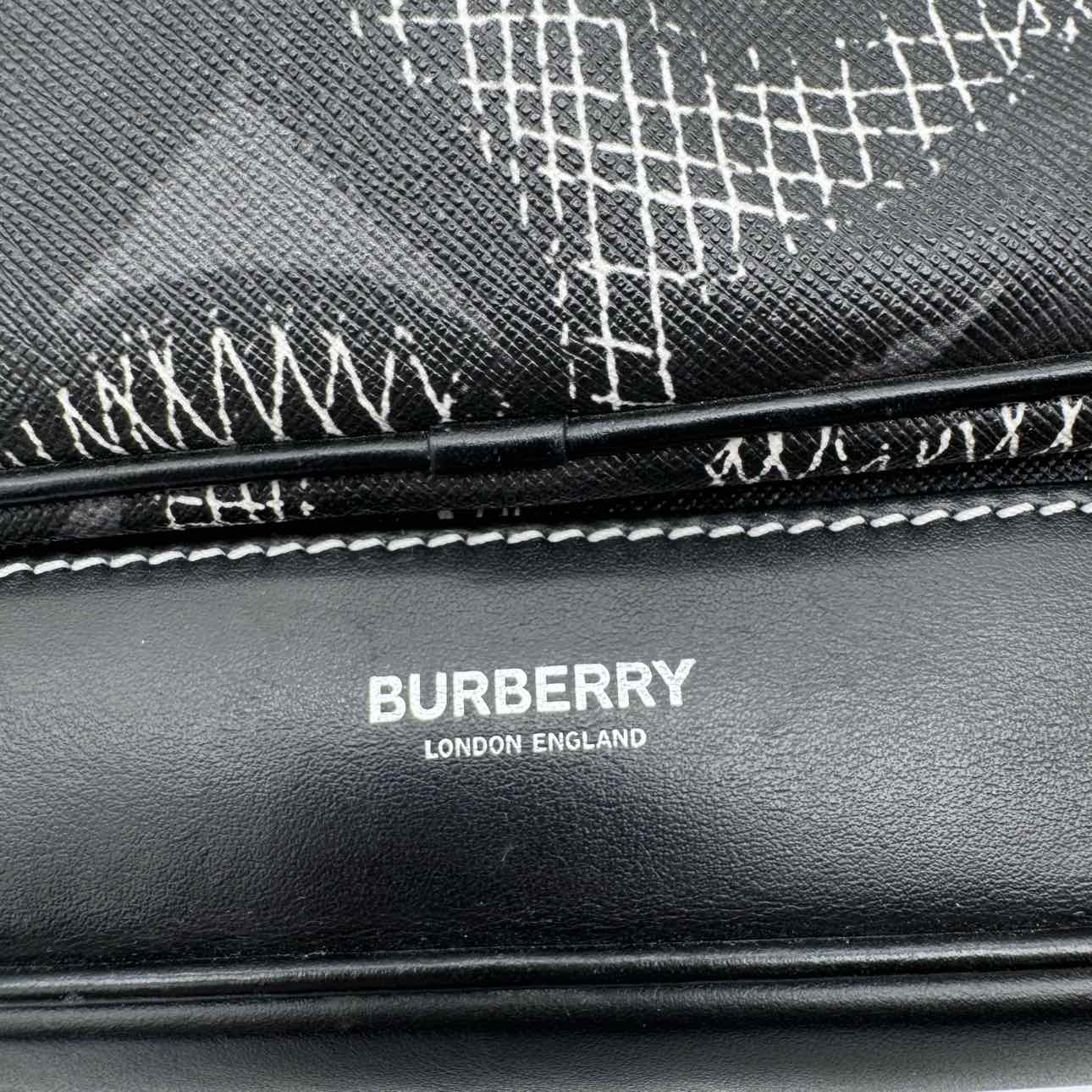 BURBERRY TB Canvas Backpack Large (Pre-Owned)