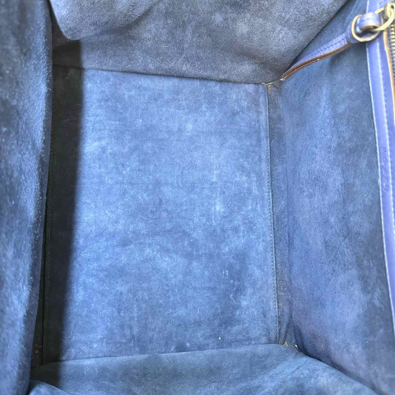 CELINE Medium Phantom Luggage Tote Blue (Pre-Owned)