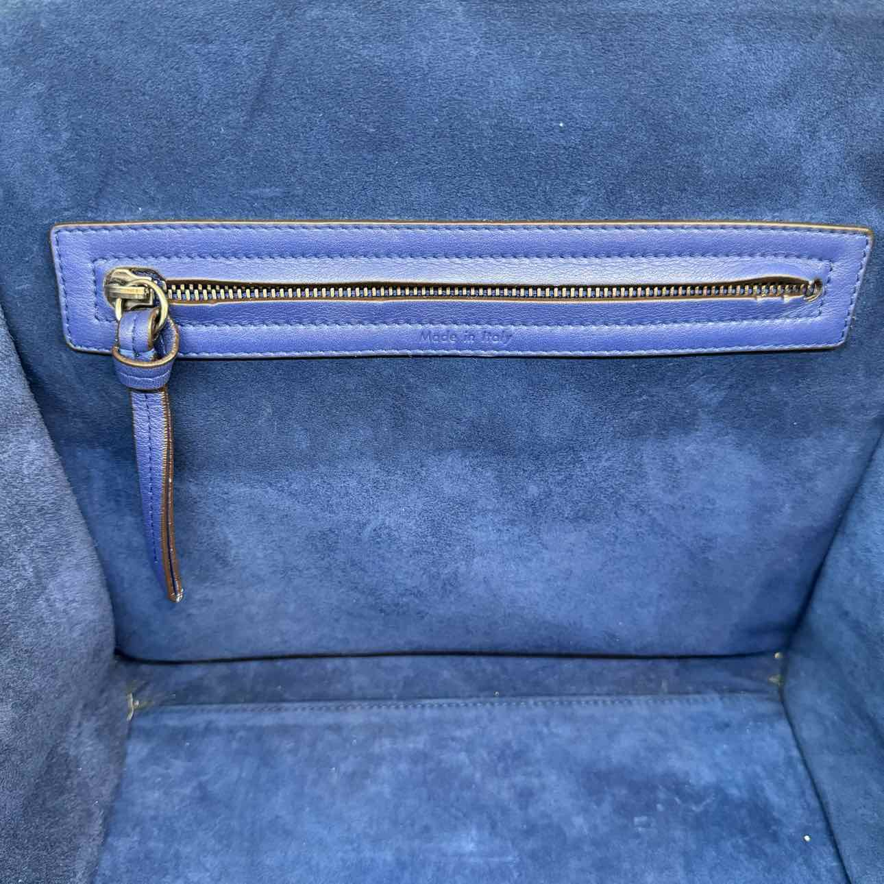 CELINE Medium Phantom Luggage Tote Blue (Pre-Owned)