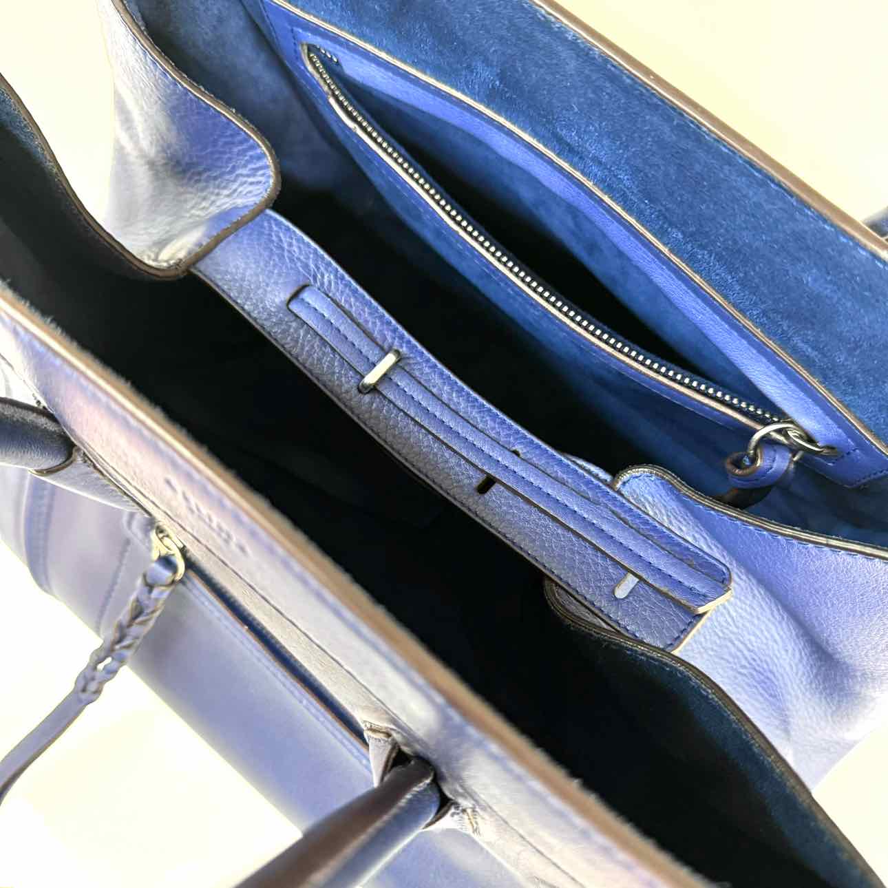 CELINE Medium Phantom Luggage Tote Blue (Pre-Owned)