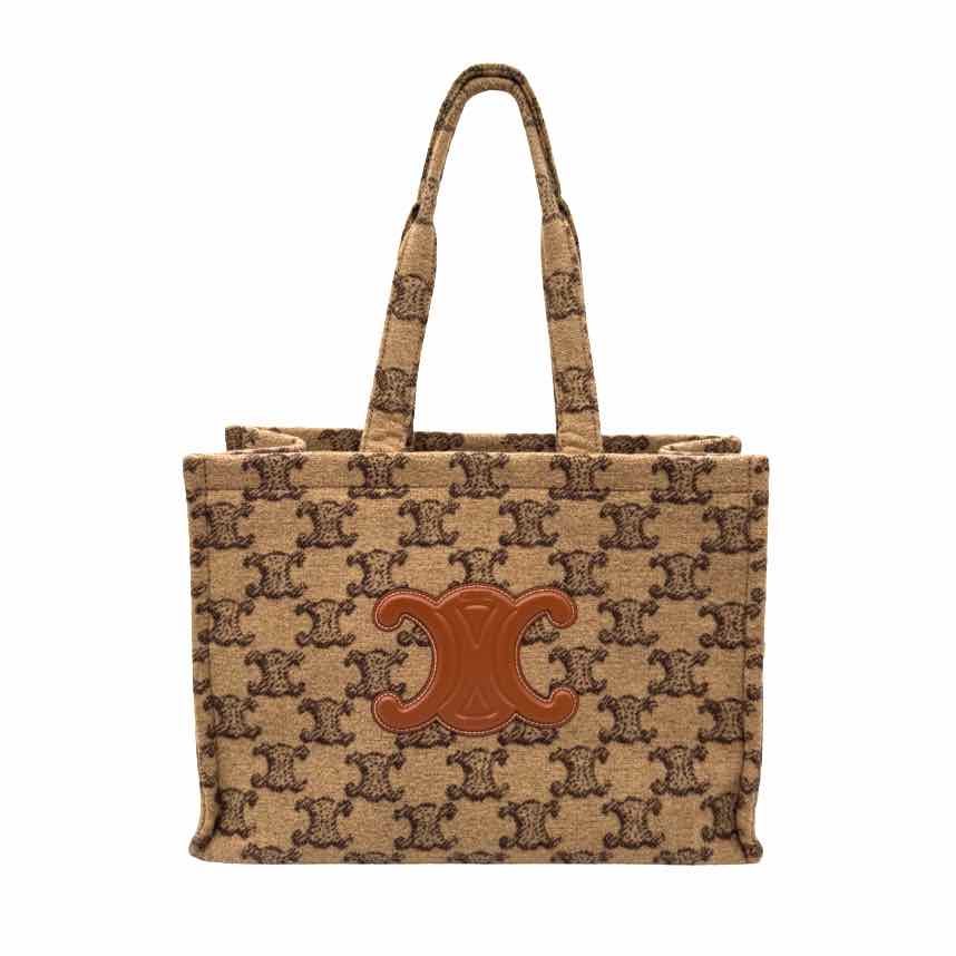 CELINE Triomphe Large Cabas Thais Caramel (Pre-Owned)