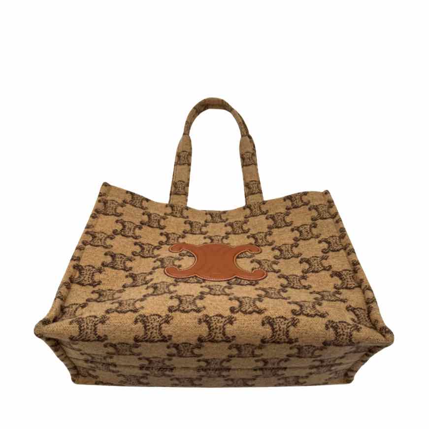 CELINE Triomphe Large Cabas Thais Caramel (Pre-Owned)