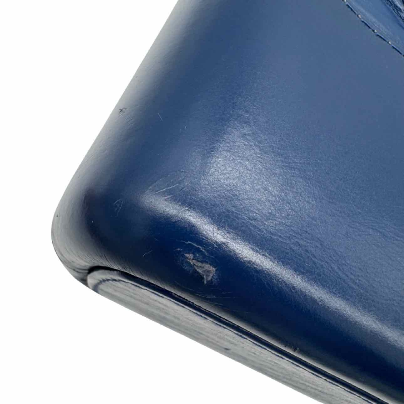 CHANEL Aged Calfskin Quilted Medium Gabrielle Hobo Bag Navy