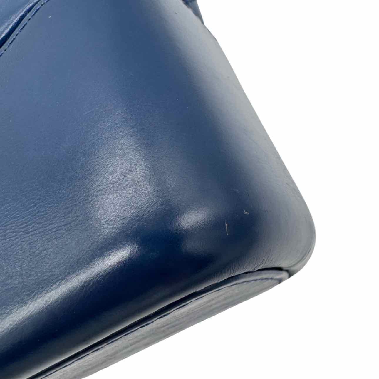 CHANEL Aged Calfskin Quilted Medium Gabrielle Hobo Bag Navy