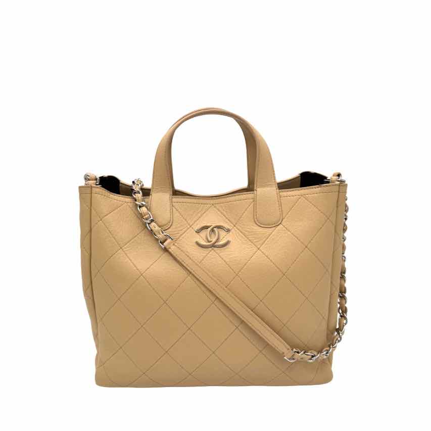 CHANEL Diamond Caviar Lady Coco Shopping Tote (Pre-Owned)