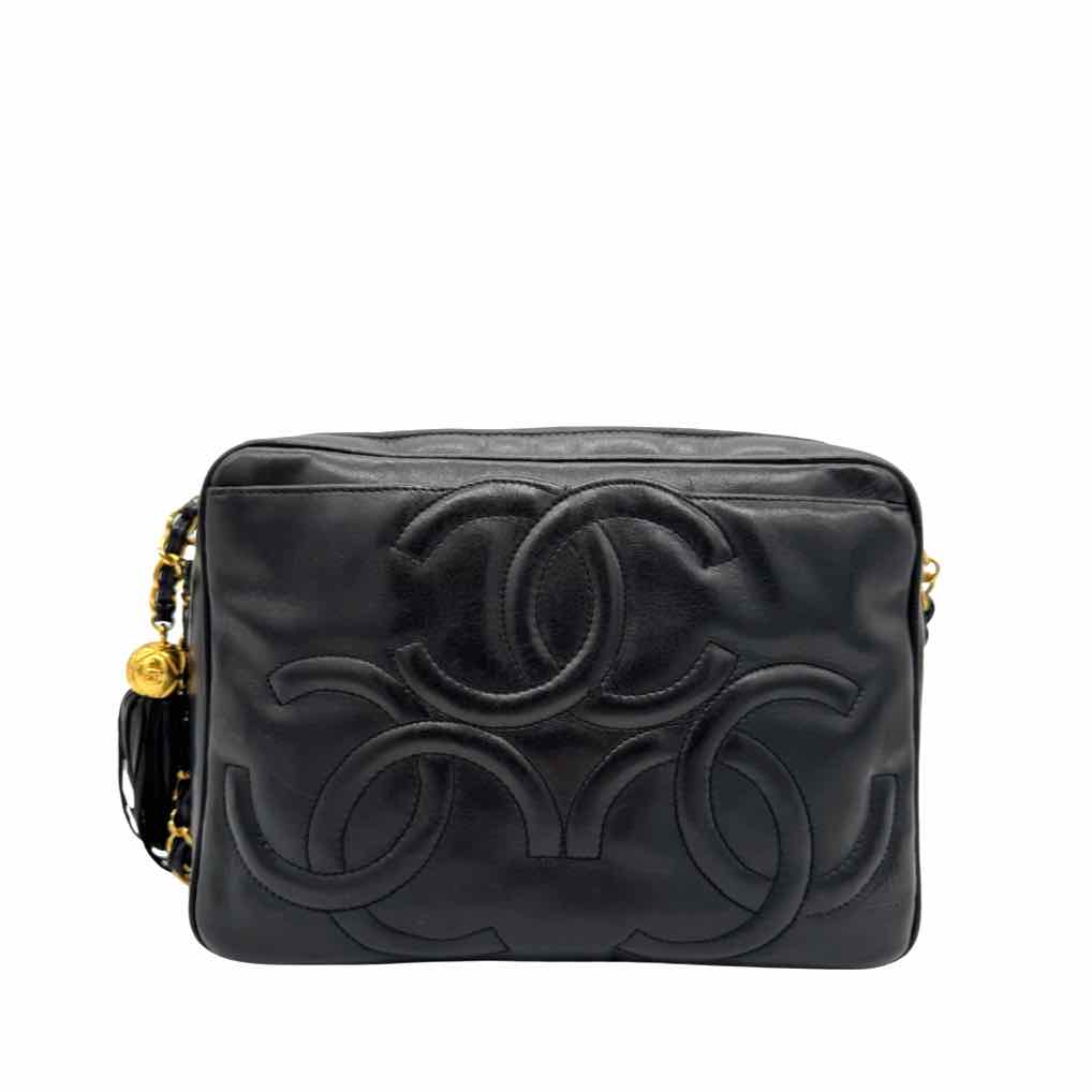 CHANEL Lambskin CC Tassel Camera Bag (Pre-Owned)