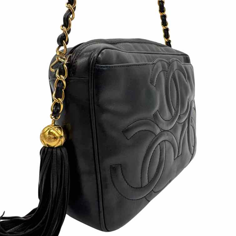 CHANEL Lambskin CC Tassel Camera Bag (Pre-Owned)