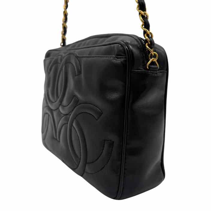 CHANEL Lambskin CC Tassel Camera Bag (Pre-Owned)