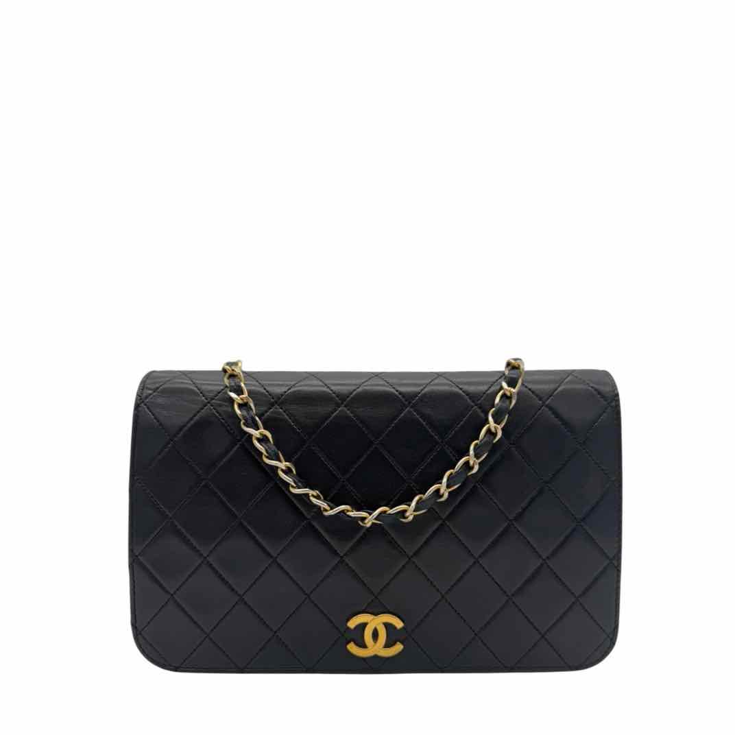 CHANEL Lambskin Classic Small Push Lock Flap (Pre-Owned)