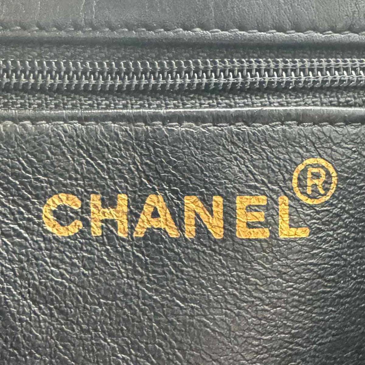 CHANEL Lambskin Jumbo XL CC Chain Shopping Tote Black