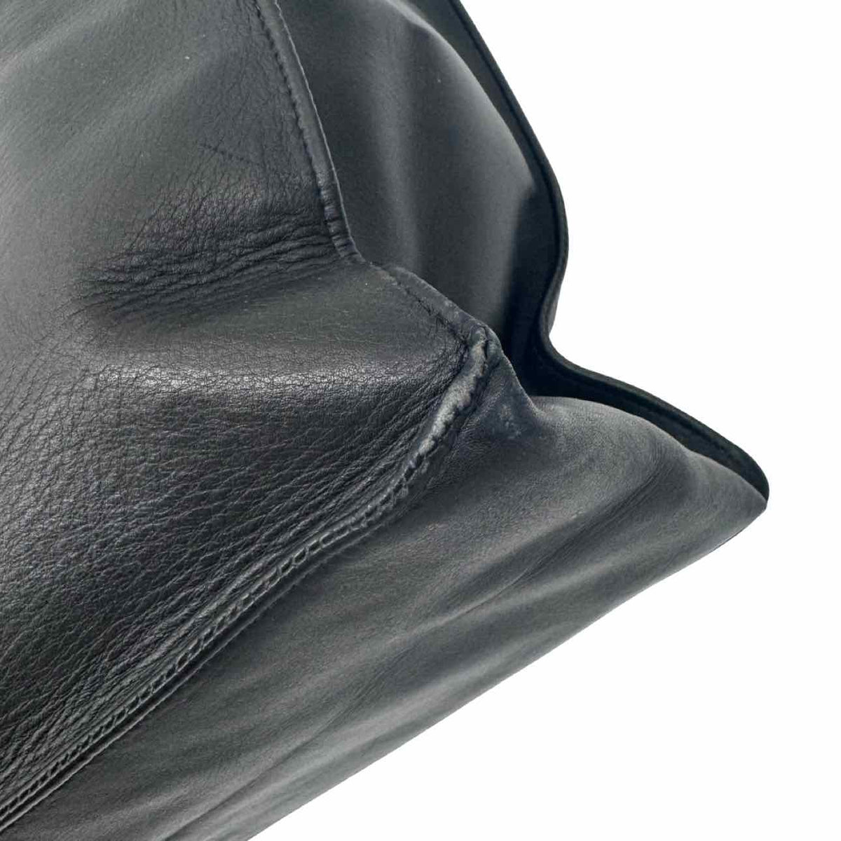 CHANEL Lambskin Jumbo XL CC Chain Shopping Tote Black