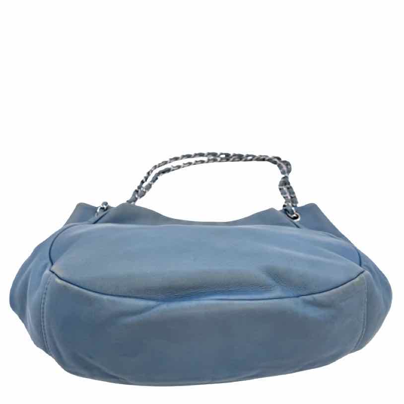 CHANEL Lambskin Sensuel Hobo Bag Blue (Pre-Owned)